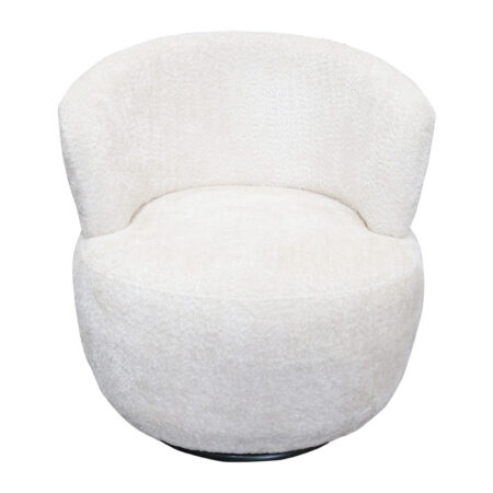 Cruiz Swivel Chair White